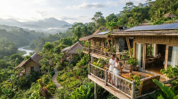 What are the top eco-friendly accommodations to consider during your trip to the UK?